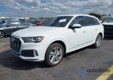 2021 Audi Q7 Premium Plus 45 Tfsi Quattro Tiptronic z USA, uszkodzony, nr VIN WA1LJAF73MD040425